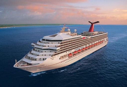 El Carnival Radiance, uno de los grandes buques del Caribe
